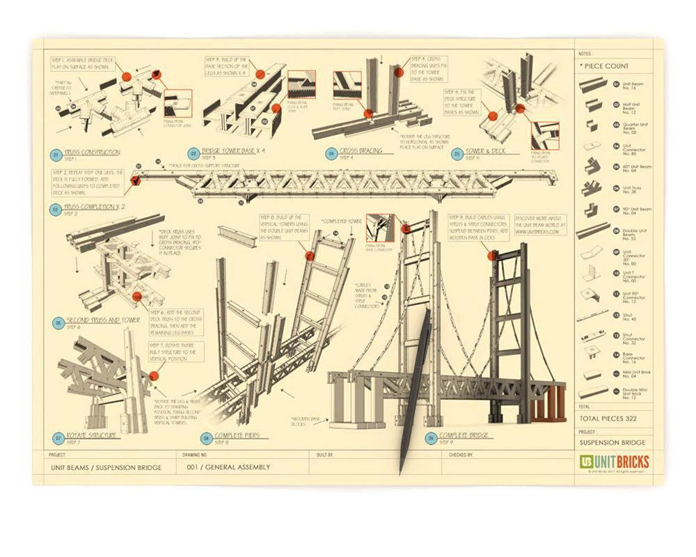 Bridge Building Set