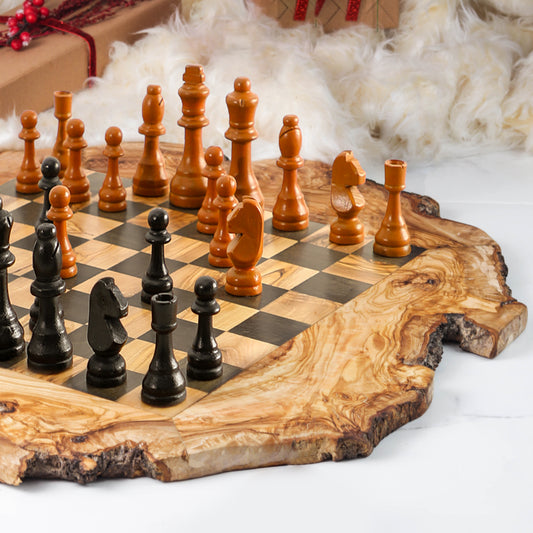 Olive Wood Chess Set