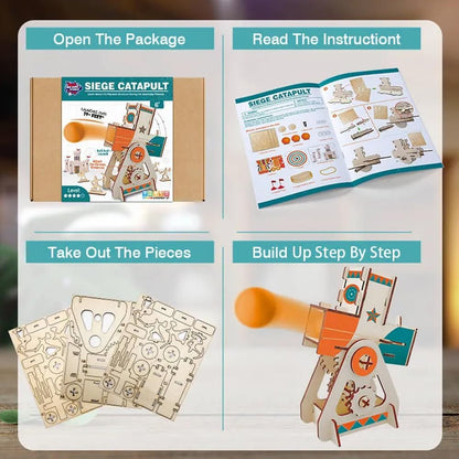 Wooden Siege Catapult Kit