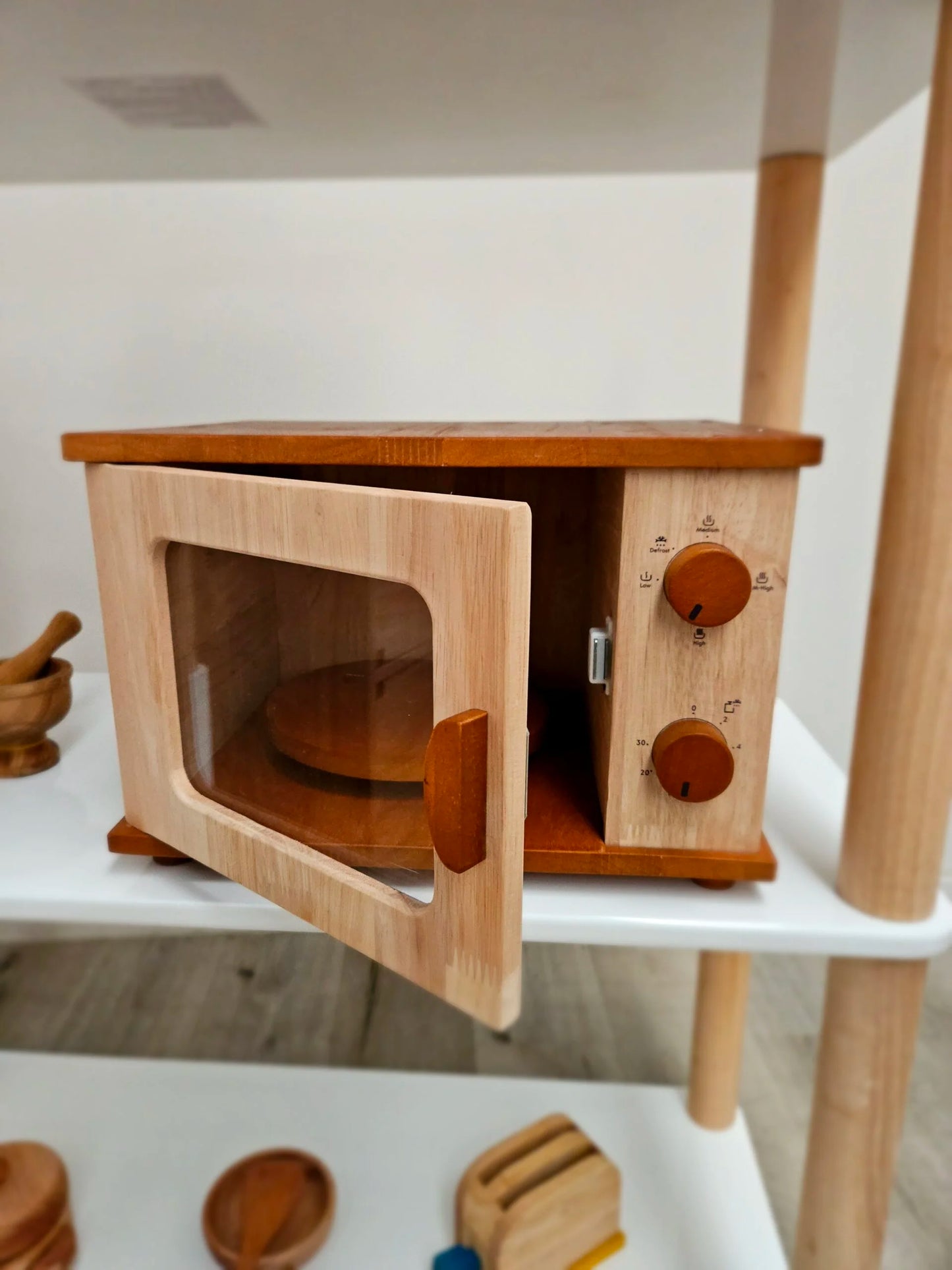 Wooden Microwave Oven