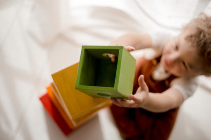 Rainbow Nesting Boxes