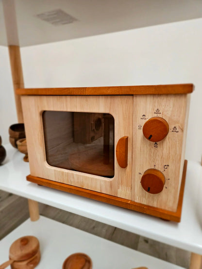 Wooden Microwave Oven